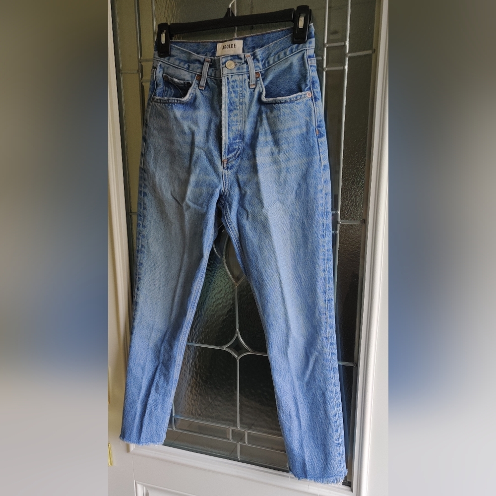 Agolde Women's Button Down Denim Jeans Size 24 - Picture 2 of 7